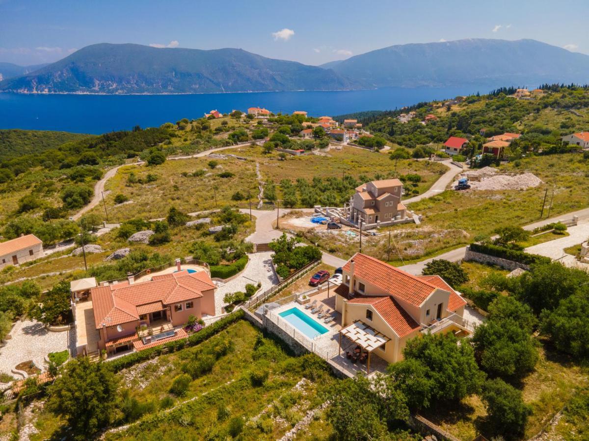 Guiscardos Luxury Villa Fiskardo Bagian luar foto