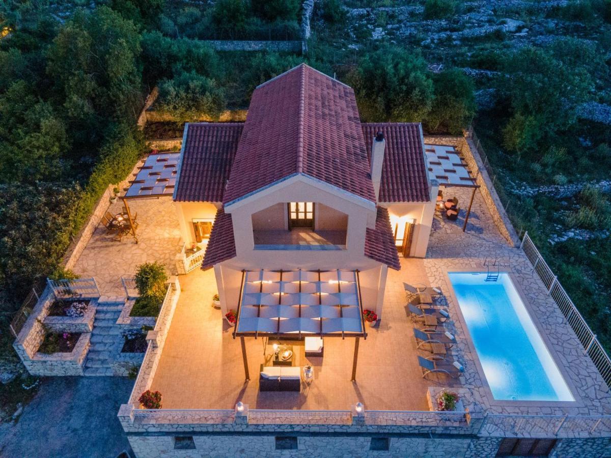 Guiscardos Luxury Villa Fiskardo Bagian luar foto