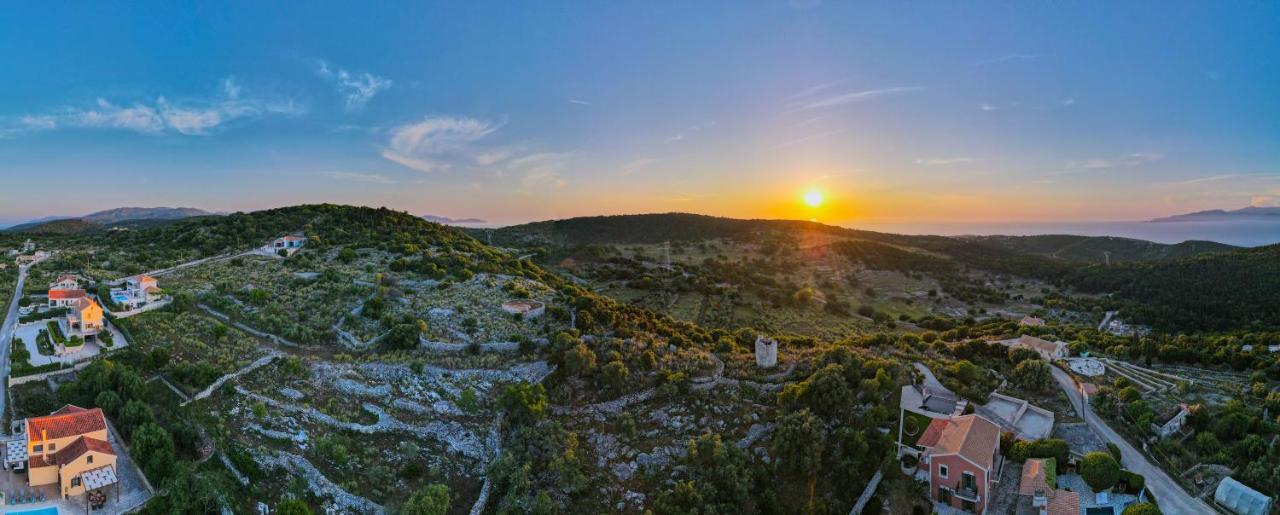 Guiscardos Luxury Villa Fiskardo Bagian luar foto