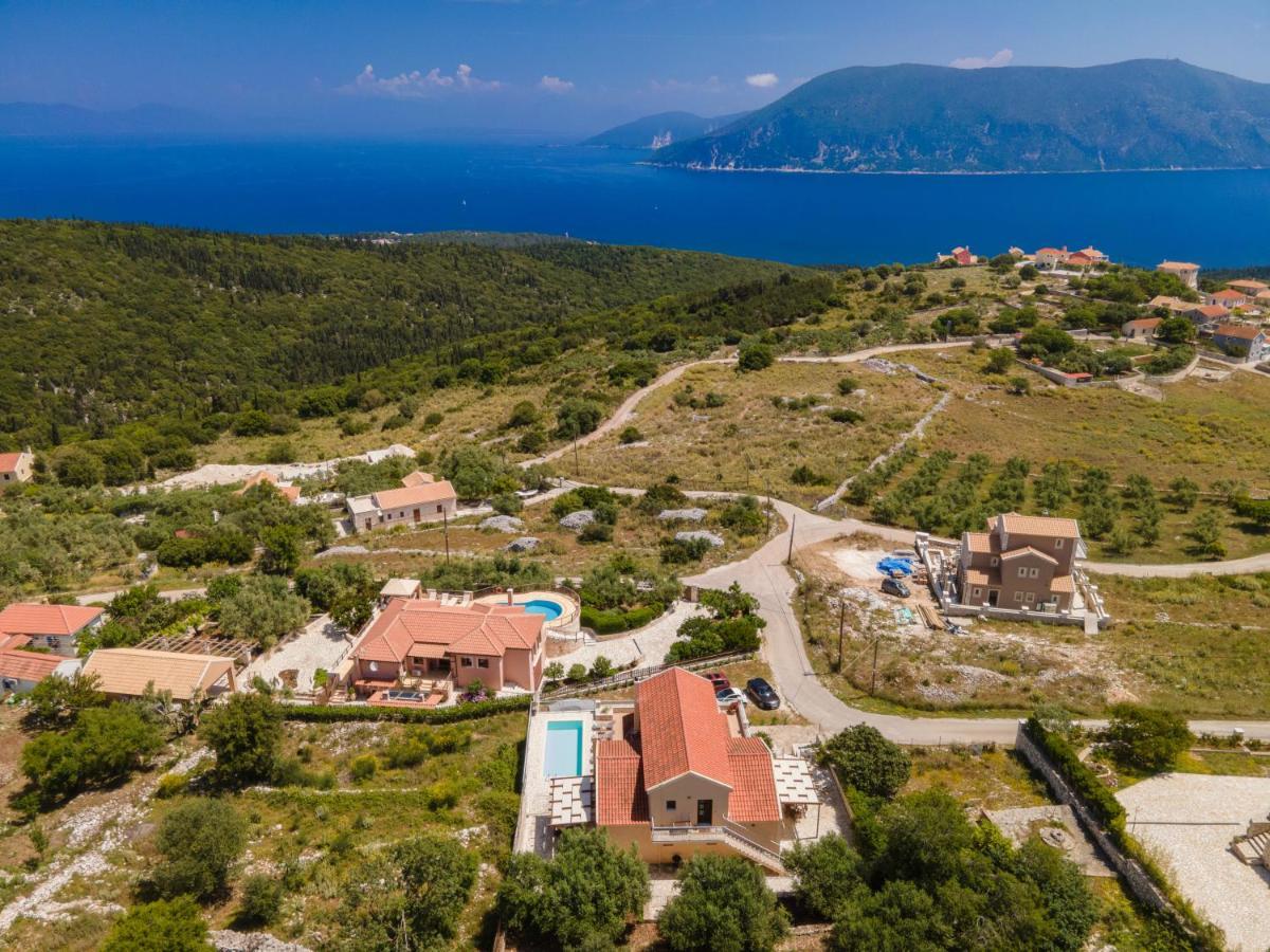 Guiscardos Luxury Villa Fiskardo Bagian luar foto